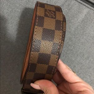 Men’s monogram Louis Vuitton belt